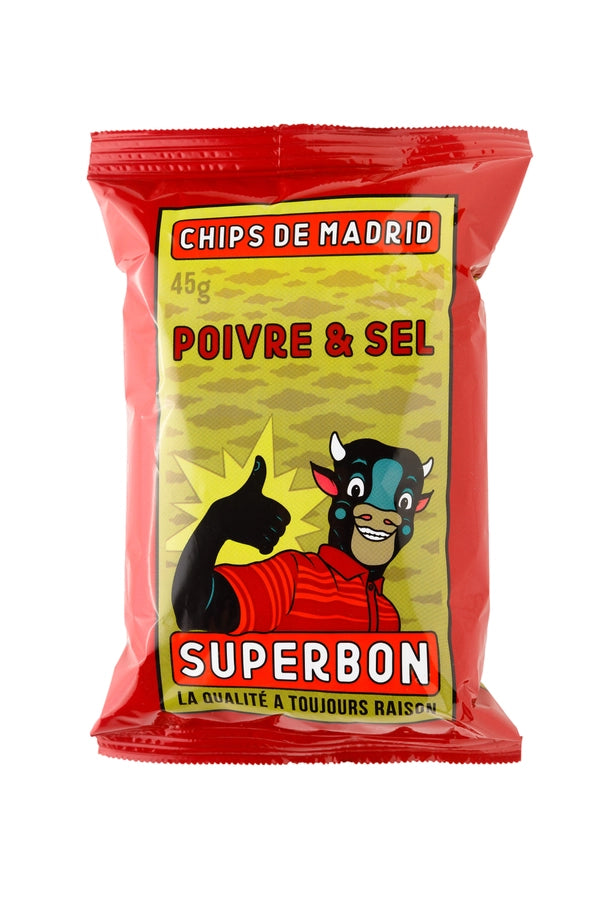 Chips de Madrid Salt Pepper