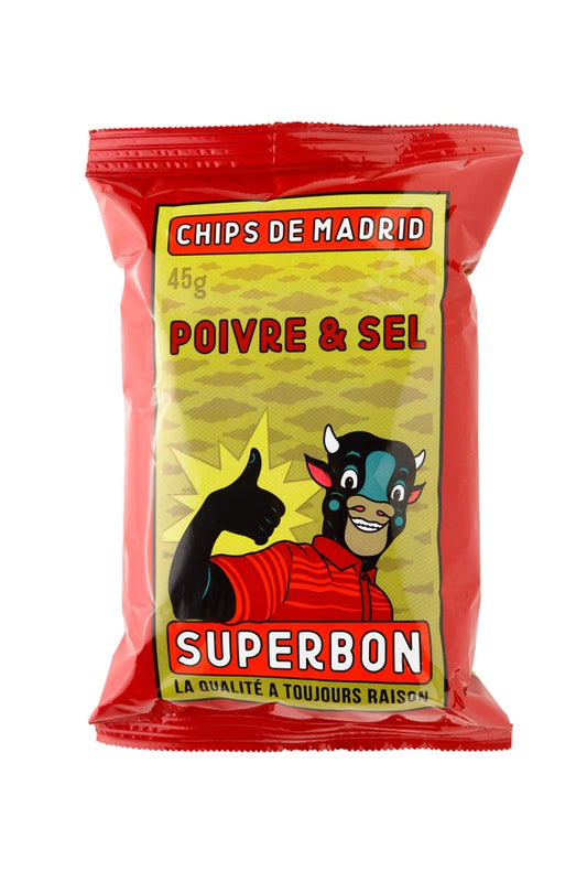 Chips de Madrid Salt Pepper